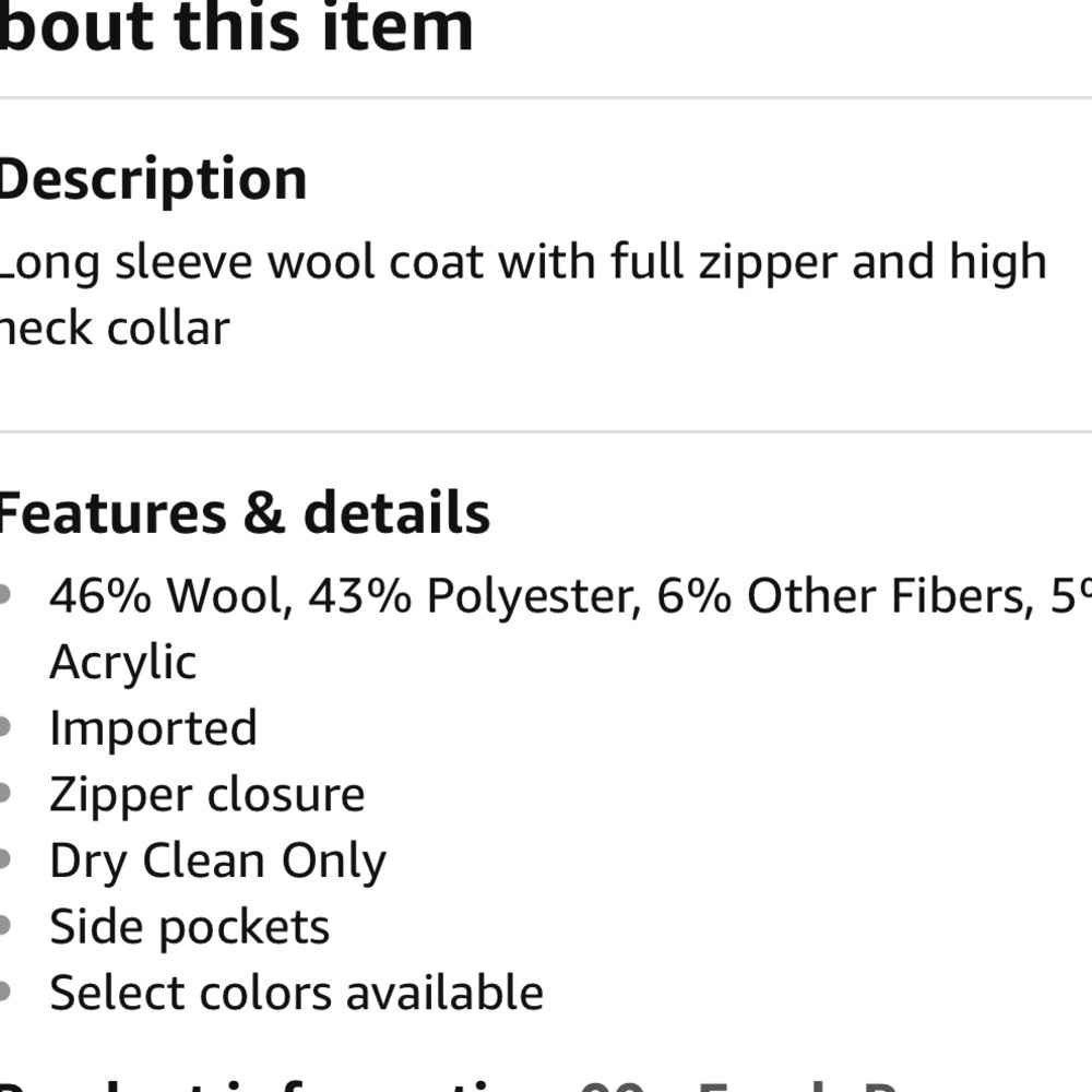 J Crew Factory City Coat in Green NEW - Picture 4 of 4